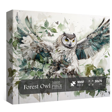 Ideabazar® Forest Owl Jigsaw Puzzle 1000 Pieces